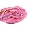 Cuerda de papel de paja de rafia en existencia, cuerda de papel de color con flores para regalo, embalaje de regalo, cuerda de encuadernación, cuerda de papel plana, té especial, protección del medio ambiente.