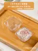 Caja de regalo de pastel de luna piel de hielo pastel de frijol mungo empaque de blíster bocadillos chinos regalo porciones pequeñas piezas individuales y pasteles de frutas empaque vacío 50g