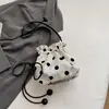 Bolso Bandolera Tipo Cubo para Mujer, Nuevo 2026 Verano de Moda Exquisito Bolso de Hombro para el Trabajo Versátil