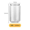 Calibre 83 Latas de Plástico Personalizadas para Fabricantes de Mascotas, Latas de Plástico para Frutas Secas, Latas de Plástico Transparentes, Latas de Plástico para Granos