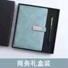 Cuaderno de Negocios A5 Personalizado Cuaderno B5 de Alta Gama con Bolígrafo Set de Caja de Regalo Bloc de Notas Engrosado Regalo con Logo Personalizado