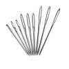 2.0 * 70mm aguja de lana para coser a mano de cabeza roma venta al por mayor aguja de acero inoxidable con ojo grande y cabeza redonda para coser cuero volante lana