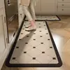 Alfombrilla de tierra de diatomeas simple para cocina del hogar, resistente a la suciedad y antiadherente, juego de dos piezas, duradera y fácil de mantener, alfombrilla antideslizante