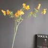 Crisântemo Selvagem Simulada, Margarida, Camomila, Cosmos, Modelo de Quarto de Casa Pastoral Escandinava, Arranjo de Flores para Paisagem de Casamento, Flor Decorativa