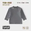 Camisetas base para bebé al por mayor, tops para niñas, sudaderas de estilo coreano con estampado de dibujos animados, cuello redondo, nuevas y elegantes para primavera y otoño para niñas