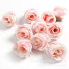 Flores Artificiales de Rosa para Bodas, Capullos de Flores Falsas, Flores de Seda, Decoración Hecha a Mano Materiales DIY, Accesorios de Flor para Peineta Estilo Bosque