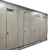 Tablero Impermeable y a Prueba de Humedad Antibacteriano Mampara de Baño Tablero de Panal de Abeja Metálico Baño Público Mampara Terminada