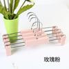 Clip Antideslizante para Pantalones de Hogar Clip para Tobillos de Pantalones Perchero de Plástico para Pantalones Clip para Colgar Faldas Secado Perchero Interior Tienda de Ropa Colgar Ropa 10