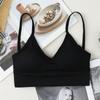 Sujetador de Espalda Bonita en Forma de U, Chal de Espalda Bonita en Forma de U, Ropa Exterior para Mujer, Chaleco Deportivo de Alta Elasticidad con Almohadilla Extraíble en Forma de U