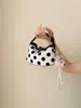 Bolso de Cubo de Lunares Nuevo de Alta Calidad para Mujer 2026 Versátil Simple Bolso de Hombro Casual para Viajes Diarios Bolso Cruzado