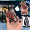 Adecuado para Changan Qiyuan A05/A06/A07 juego de llaves Q 05 125MAX control remoto carcasa metálica hebilla de cuero hombres