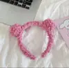 Diadema de Pingüino de Peluche Lindo para Otoño e Invierno, Cabeza de Pez, Celebridad de Internet Femenina, Cara de Dibujos Animados, Para Lavado de Cara, Maquillaje, Presionar el Cabello, Diadema Nueva, Pasador de Pelo, Diadema