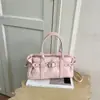 Bolsa retrô de alta qualidade para mulheres, nova bolsa de ombro única de nicho para o verão de 2026, grande capacidade, para o trabalho, transversal, bolsa de mão