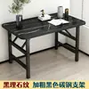 Mesa de entrenamiento plegable sin instalación, mesa de comedor para dormitorio en casa, escritorio simple para oficina y estudio, mesa de puesto para viviendas de alquiler