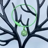Anel de Arame de Aço Colorido 14mm Chaveiro de Sino Acessórios DIY Amuleto da Sorte Pingente Mercadoria de Celebridade Anime