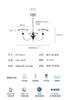Lámpara de araña de estilo crema francés para sala de estar, cadena colgante de riel de estrella antigua de medio punto, lámpara principal con protección para los ojos, lámpara de madera con veta para restaurante y dormitorio.