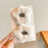 Presilhas de Cabelo Estrela de Pelúcia para Meninas, Presilhas Fofas para Mechas Laterais, Acessórios de Cabelo, Grampos para Meninas Pequenas, Novo Modelo 2025
