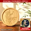 Posavasos de Esmalte Cloisonné Materiales Hechos a Mano para DIY Base Electrónica de Cloisonné Artesanía Tradicional Obras de Arte Tarea Regalo para Team Building