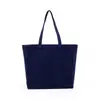 Bolsas de Lona com Logo Personalizado Transfronteiriças, Bolsas de Lona em Branco Prontas para Envio para Pintura Manual DIY, Bolsas de Algodão com Zíper