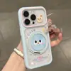 El soporte de briquetas de colores se transforma instantáneamente en una funda transparente de cielo estrellado de dopamina, adecuada para iPhone 17 Pro Max y iPhone 16