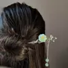 Nuevo Pasador de Pelo con Borla de Flor de Peonía Estilo Chino Estilo Antiguo Pasador de Gama Alta Accesorios de Tocados Retro Dinastía Han Joyería al por Mayor