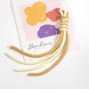 Pulseira Cordão de Nó Espiral Duas Cores Cordão para Celular Chaveiro Arco-Íris Masculino e Feminino Corda Anti-Perda para Celular Acessórios Venda por Atacado