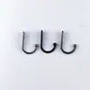 Colgador de Ropa Antiguo de Moda, Colgador de Ropa para Gabinete, Gancho de Aleación de Zinc, Gancho Doble Agujero Simple para Baño, Colgador para Parte Trasera de Puerta de Vestidor