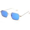 2023 Nuevo Estilo Retro Montura Cuadrada Pequeña Gafas de Sol Poligonales para Hombres y Mujeres Gafas de Sol de Moda Europeas y Americanas AliExpress