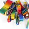Cinto Colorido de Poliéster Fita Floral Caixa de Presente Hi Decoração com Fita Cinto Artesanal DIY Laço Acessórios de Cabelo Cinto