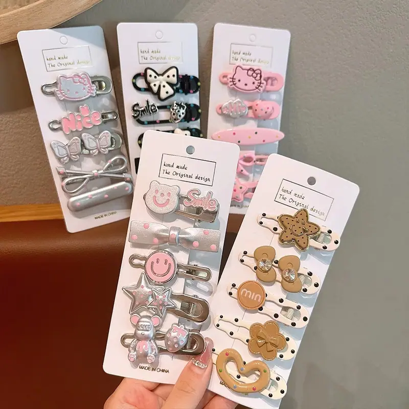 儿童发夹女多巴胺可爱前额碎发夹刘海夹头饰2025新款发卡女童