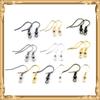 Accesorios Metálicos para Joyería Pendientes Accesorios para Pendientes con Cuentas Gancho para Oreja de Pez Oro y Plata Bronce Gratis