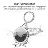 Aplicable a funda protectora Apple Airtag anti-pérdida posicionamiento funda transparente TPU todo incluido portátil impermeable funda protectora de color sólido