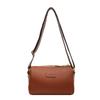 A bolsa pequena popular deste ano para mulheres, simples, versátil, 2023, nova moda, bolsa mensageiro de alça larga, popular online, bolsa almofada popular