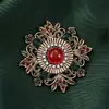 Broche de Liga de Comércio Exterior Transfronteiriço Retrô Roupa de Corte Corsage Fixo Alfinete de Colarinho Antiluz Feminino Acessórios Versáteis