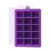 Molde de cubo de gelo quadrado grande, caixa de gelo de silicone, molde de gelo para geladeira faça você mesmo, molde de gelo criativo