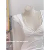 Sujetador de Encaje de Lujo Estilo Francés con Espalda Bonita para Mujer, Sujetador Tipo Chaleco sin Aros para Bustos Grandes y Pequeños