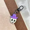 Nuevo Llavero Oscuro de Halloween Ojos Burlones Calabaza Pequeña Negra Fantasma Globo Ocular Murciélago Colgante Colgante