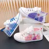 Zapatillas Deportivas Nuevas de Estilo Coreano para Niños Primavera y Otoño, Zapatos de Lona para Niños, Zapatos Casuales Versátiles de Dibujos Animados para Niñas, Zapatos de Tela de Moda