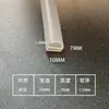 Tira de sellado amortiguadora resistente a la corrosión, al envejecimiento, a las colisiones, de alta y baja temperatura, para puerta de horno y cámara frigorífica, de silicona, resistente a altas temperaturas, tipo E simple, doble E