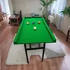 Tabela de cinco pontos taco de sinuca prática empunhadura mão força de batida ponto de impacto bolso 6,5 cm 8-ball