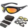 Gafas Spot C5 polarizadas gafas de sol tácticas gafas para montar al aire libre visión nocturna a prueba de polvo tormenta de arena gafas de sol para pesca