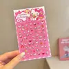Novas Unhas Wearable de Resina 3D para Crianças, Adesivos de Unha Adesivos Fofos de Desenho Animado, Unhas Postiças, Peças de Unha Prontas para Venda por Atacado