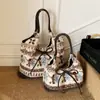 Moda Transfronteriza Bolso Versátil Retro Primavera 2026 Nuevo Bolso de Hombro Versátil de Gran Capacidad Estilo Coreano Bolso Tote Casual