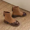 Botas Martin Peludas para Mujer 2026 Botas Elásticas Elegantes Populares de Este Año Venta Caliente Botas Cortas de Otoño/Invierno Botas Adelgazantes para Mujer