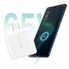 Adecuado para Cargador Cabeza de Carga Súper Flash Oppo 65W Cable de Carga Rápida para Teléfono Móvil K10Pro Findx5/X5Pro/X6