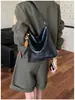 Bolsa Saco Transversal Feminina 2026 Nova Outono Retrô Luxo Leve Nicho Ombro Único Sobrancelha Bolsa Versátil para o Dia a Dia