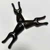 Massajador Quadrado de Madeira Maciça de Sândalo Roxo Atacado para Massagem de Pontos de Acupuntura do Rosto e Cabeça, Raspador Nasal Portátil de Meridianos para Uso Doméstico