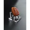 Soporte de exhibición de acrílico para bolas de cristal mineral, piedras en bruto, piedras raras, especímenes, bases, soportes, montaje de sala de exposiciones, exhibición y almacenamiento.