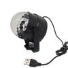Suporte de Controle Remoto Transfronteiriço Luz de Bola Mágica de Cristal Led Colorido Ativado por Voz Iluminação de Palco Rotativa Luz de Atmosfera Laser Flash