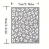 Adhesivo Transfronterizo Nuevo para Arte de Uñas 5D en Relieve Flor de Cristal Tridimensional Jalea Camelia Flor de Cuatro Pétalos Adhesivo Decorativo para Uñas